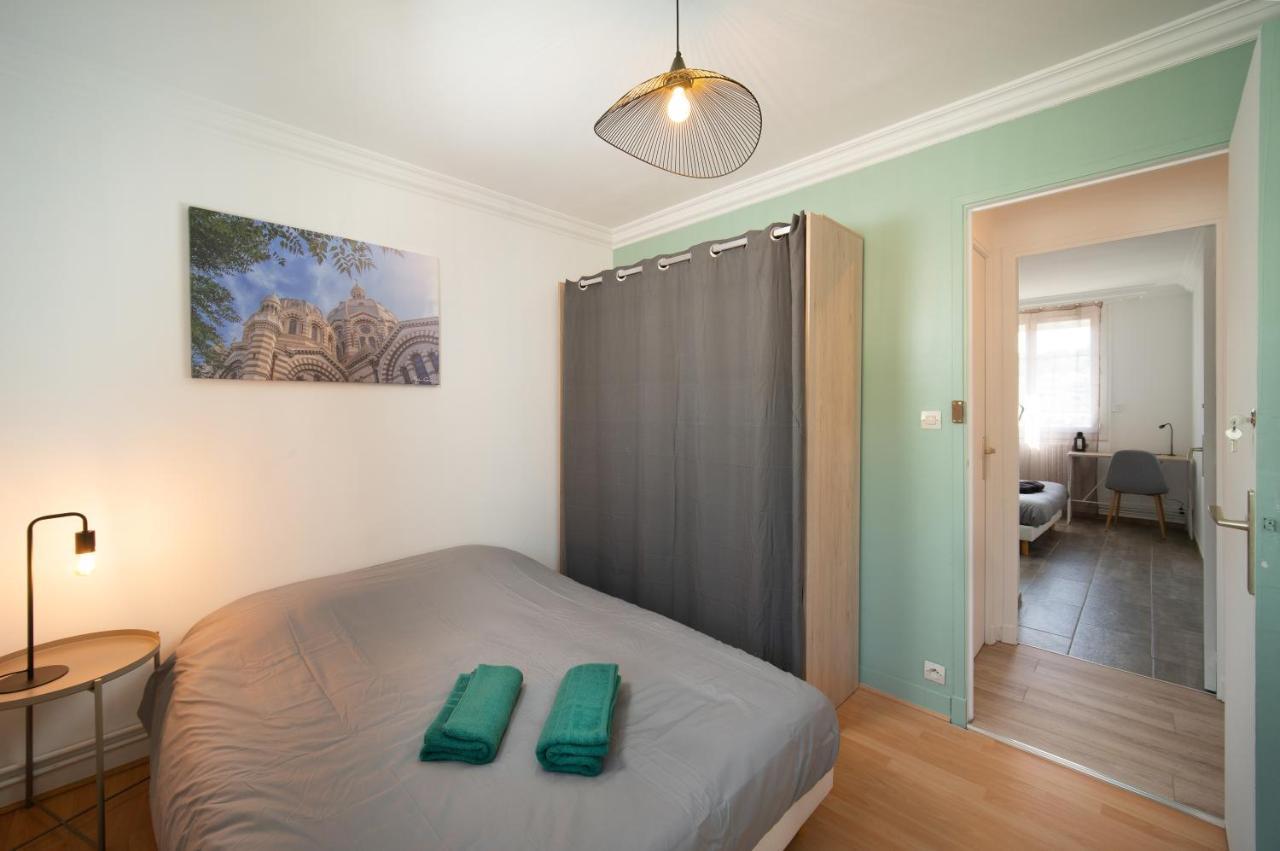 Appartement 3 Chambres Tout Equipe 6-8 Personnes Marseille Eksteriør bilde